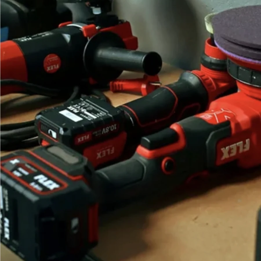 Professional polishing tools and equipment